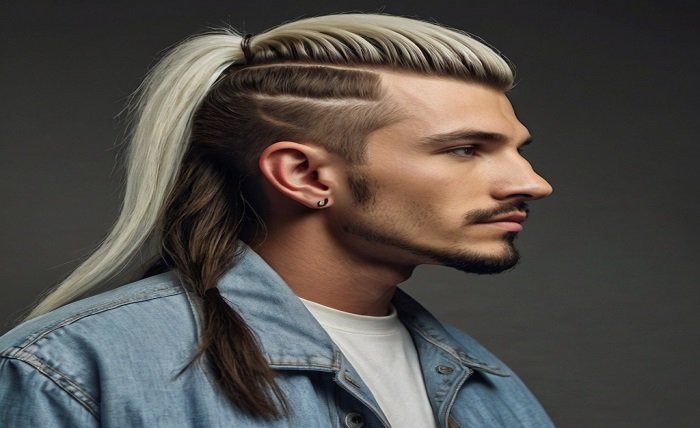 how to cut a modern mullet