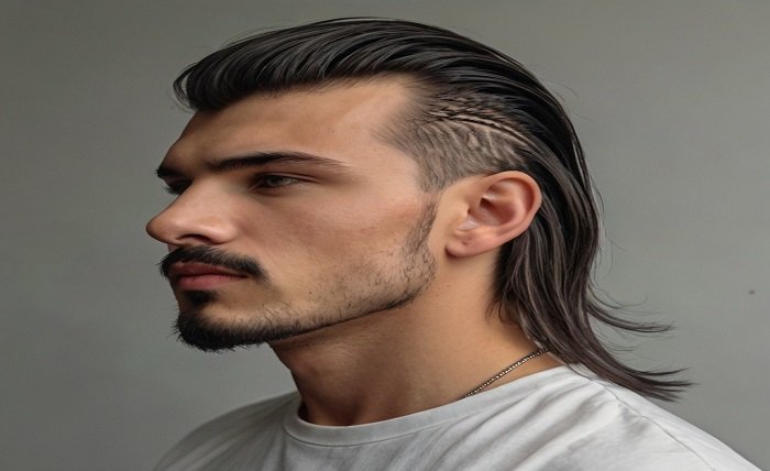 length modern mullet