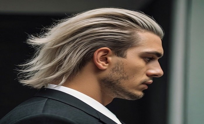 short modern mullet