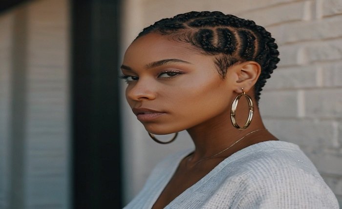 loc styles for short hair