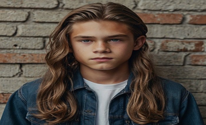 long hair styles for boys