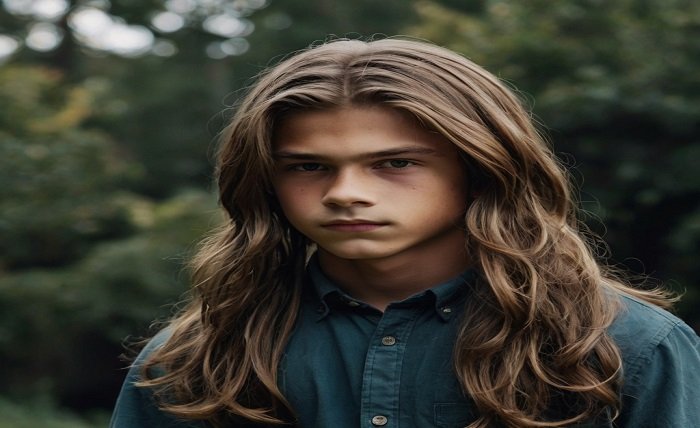 long hair styles for boys