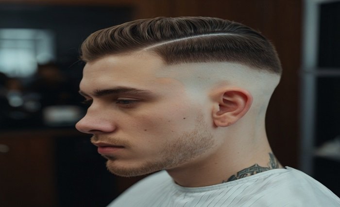 skin fade haircut