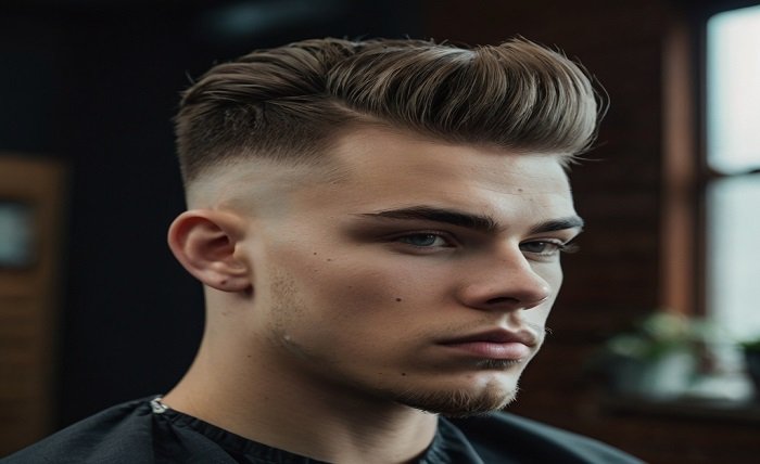 skin fade haircut