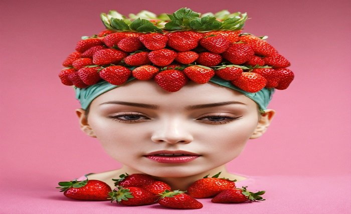 strawberry skin