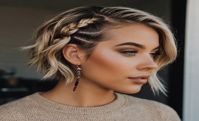 short hair braid styles