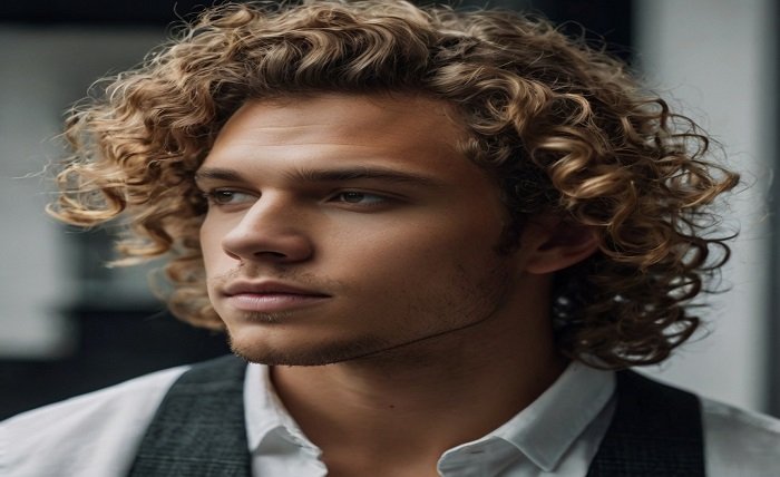 mens curly hair styles