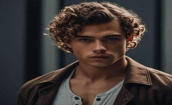 mens curly hair styles